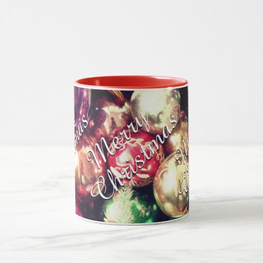 "Merry Christmas" Mug Tasse (Zentrum)