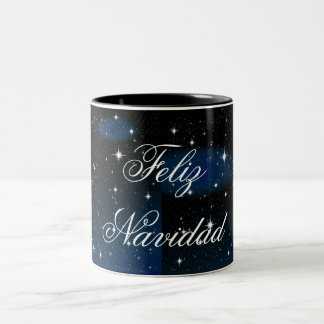 Merry Christmas Mug Zweifarbige Tasse