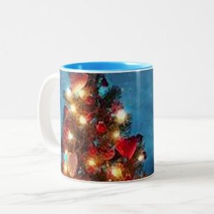 Merry Christmas mug Zweifarbige Tasse