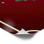 Merry Christmas, my friend Poster (Ecke)