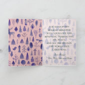 Merry Christmas Nana with Two Photos Karte (Innenseite)