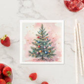 Merry Christmas Napkins. Serviette (Beispiel)