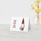 **MERRY CHRISTMAS NEIGHBOR** GNOME-SPASS-KARTE KARTE (Gelbe Blume)