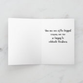 MERRY CHRISTMAS **NEPHEW** FEIERTAGSKARTE (Innenseite)