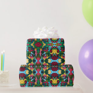 MERRY CHRISTMAS NEUROGRAPHIC & BLACK LINIE GESCHENKPAPIER