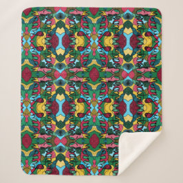 MERRY CHRISTMAS NEUROGRAPHIC & BLACK LINIE SHERPADECKE