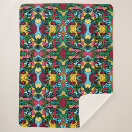 MERRY CHRISTMAS NEUROGRAPHIC & BLACK LINIE SHERPADECKE