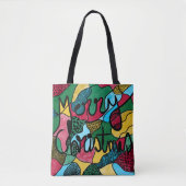 MERRY CHRISTMAS NEUROGRAPHIC & BLACK LINIE TASCHE (Vorderseite)