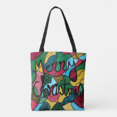 MERRY CHRISTMAS NEUROGRAPHIC & BLACK LINIE TASCHE (Rückseite)