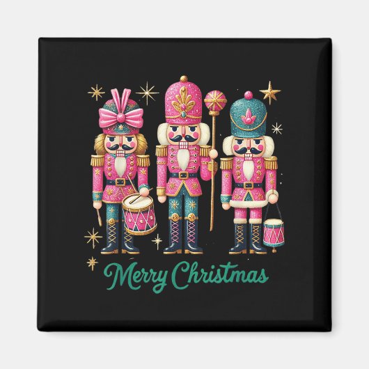 Merry Christmas Nk Nutcracker Fantasy Magnet (Vorne)