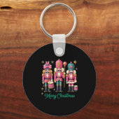 Merry Christmas Nk Nutcracker Fantasy Schlüsselanhänger (Vorderseite)