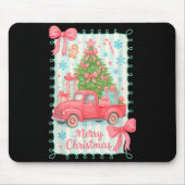 Merry Christmas Nk Truck Family Matching Pajamas G Mousepad (Vorne)