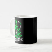 Merry Christmas, Nurses & Doctors Stethoscope Kaffeetasse (Vorderseite Links)