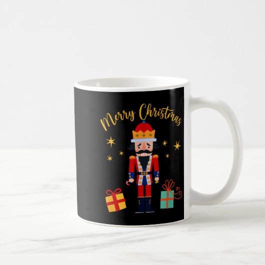 Merry Christmas - Nutcracker  Kaffeetasse (Rechts)