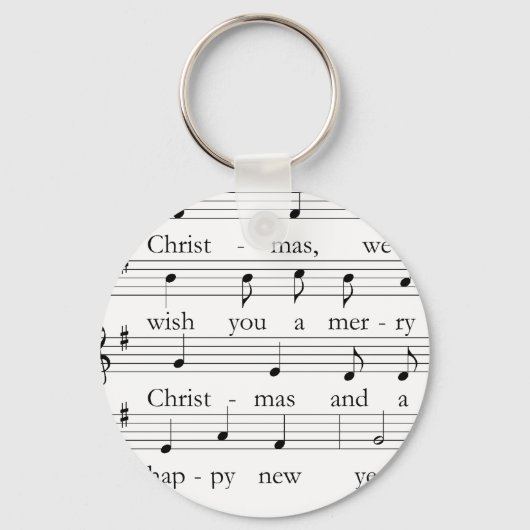 Merry Christmas Ō Schlüsselanhänger (Vorderseite)