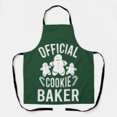 MERRY CHRISTMAS | Offizieller Cookie Baker Schürze (Vorderseite)