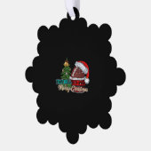 Merry Christmas Ornament Karte (Linke Ecke)