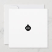 MERRY CHRISTMAS ORNATION Fügen Sie Ihr Foto hinzu (Rückseite)