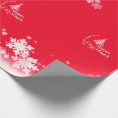 MERRY CHRISTMAS Packpapier (Ecke)