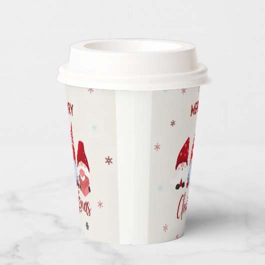 Merry Christmas Pappbecher (Rechts)