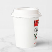 Merry Christmas Pappbecher (Rechts)