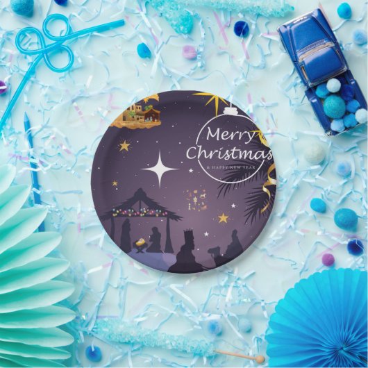 Merry Christmas Pappteller (Party)