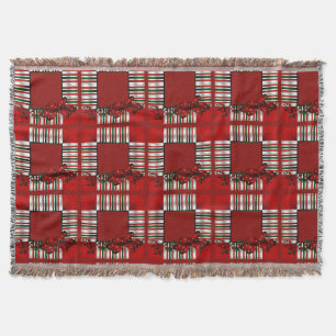 Merry Christmas Patchwork Decke