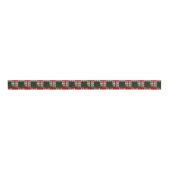 Merry Christmas Patchwork Ripsband (Vorderseite)