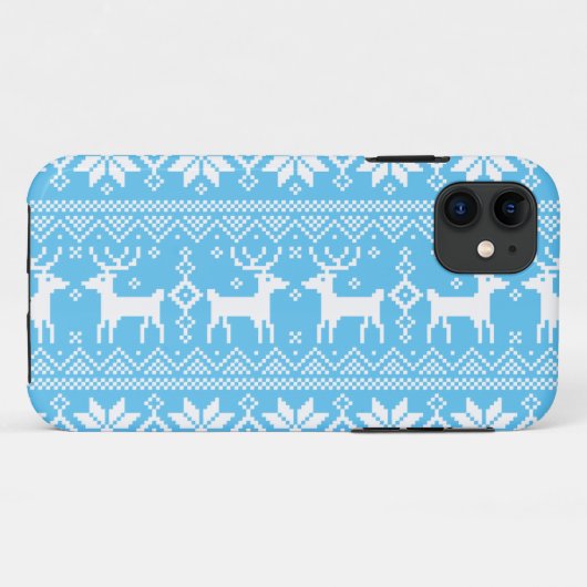 Merry Christmas pattern 1 Case-Mate iPhone Hülle (Rückseite (Horizontal))