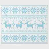 Merry Christmas pattern 1 Geschenkpapier (Flach)