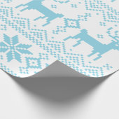 Merry Christmas pattern 1 Geschenkpapier (Ecke)