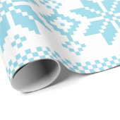 Merry Christmas pattern 1 Geschenkpapier (Rolleneckpunkt)