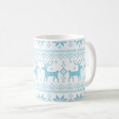 Merry Christmas pattern 1 Kaffeetasse (VorderseiteRechts)