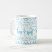 Merry Christmas pattern 1 Kaffeetasse (Vorderseite Links)