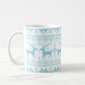 Merry Christmas pattern 1 Kaffeetasse (Links)