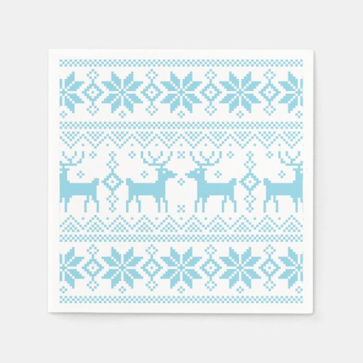 Merry Christmas pattern 1 Serviette (Vorderseite)