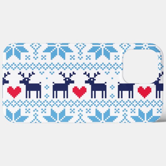 Merry Christmas pattern 2 Case-Mate iPhone Hülle (Rückseite (Horizontal))