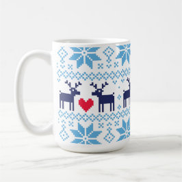 Merry Christmas pattern 2 Kaffeetasse