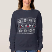 Merry Christmas pattern 2 Sweatshirt (Vorderseite)