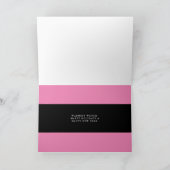 MERRY CHRISTMAS Peace Joy Liebe Feiertagskarte (Innenseite)