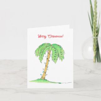 Merry Christmas Peace on Earth Greeting Card Karte