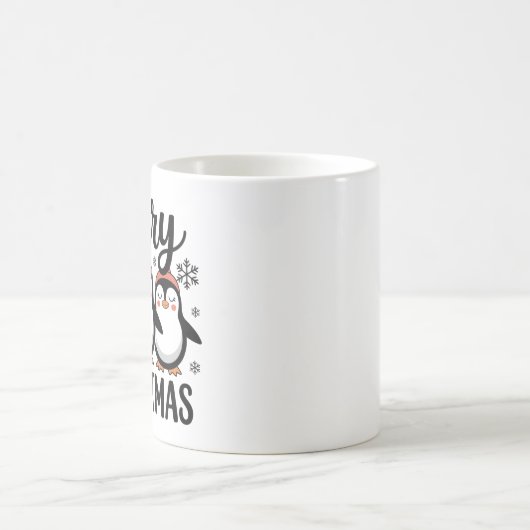 Merry Christmas Penguin Mug, Cute Holiday Coffee  Kaffeetasse (Mittel)