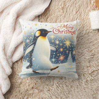 Merry Christmas - Penguin - Pillow Kissen