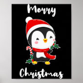 Merry Christmas Penguin Poster (Vorne)