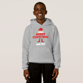 MERRY CHRISTMAS PERSONALISIERT HOODIE