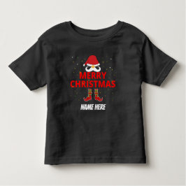 MERRY CHRISTMAS PERSONALISIERT KLEINKIND T-SHIRT