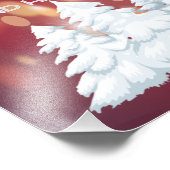 Merry christmas photo fotodruck (Ecke)