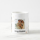 Merry Christmas Photo Mug – Your Family Collage Kaffeetasse (Mittel)