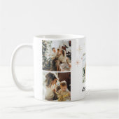 Merry Christmas Photo Mug – Your Family Collage Kaffeetasse (Links)