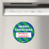 MERRY CHRISTMAS Physiotherapeut-Magnet Magnet (In Situ (Geschirrspüler))
